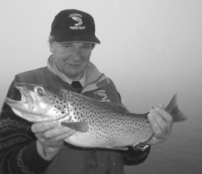 Darcy Butcher nailed this beautiful 3kg brown on Lake Jindabyne one misty morning before the sun broke through. 